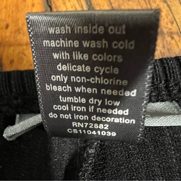 🆂🅾🅻🅳! Essentials Black Ribbed Ladies Pants - Picture 7 of 8